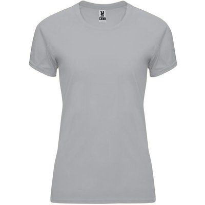 Camiseta Mujer Control Dry Entallada Gris XL