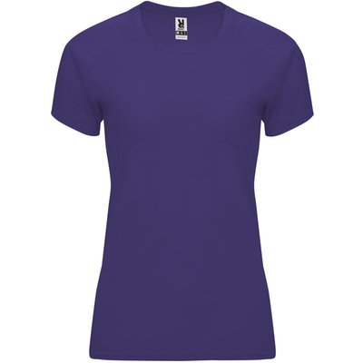 Camiseta Mujer Control Dry Entallada Morado L