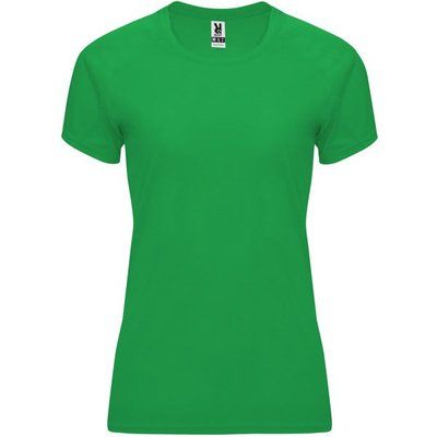Camiseta Mujer Control Dry Entallada VERDE HELECHO XL