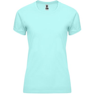 Camiseta Mujer Control Dry Entallada VERDE MENTA XL