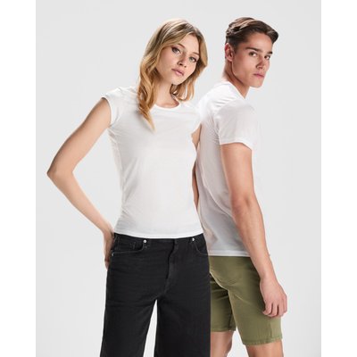 Camiseta mujer entallada manga corta