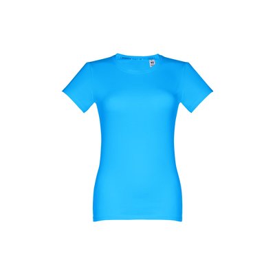 Camiseta de mujer entallada en punto jersey