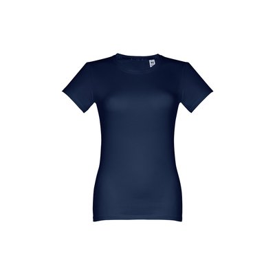 Camiseta de mujer entallada en punto jersey