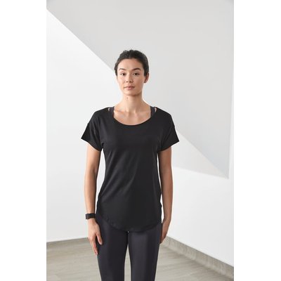 Camiseta mujer hombros caídos