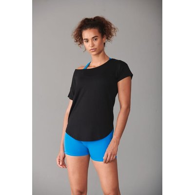 Camiseta mujer hombros caídos