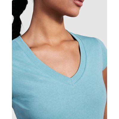Camiseta de mujer manga corta entallada