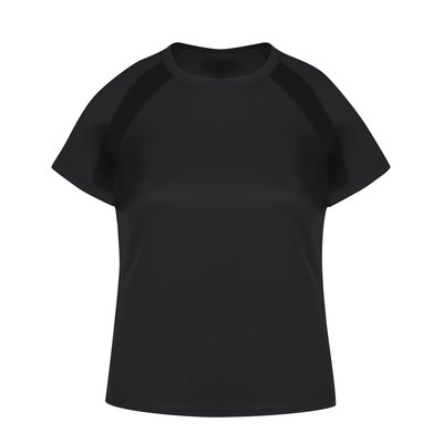 Camiseta Mujer Poliéster Transpirable Neg XL