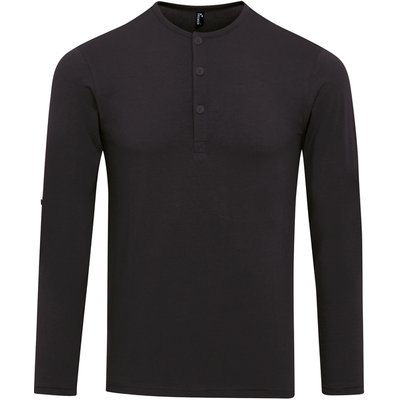 Camiseta navy manga larga Black M