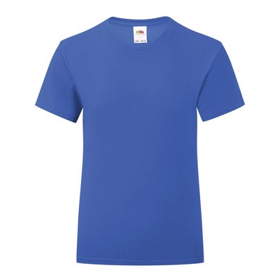 Camiseta Niña 100% Algodón Azul 5-6
