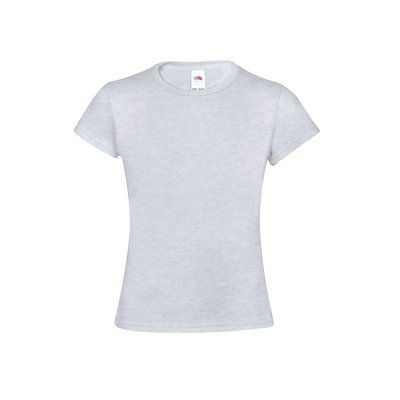 Camiseta Niña 100% Algodón Gri 14-15