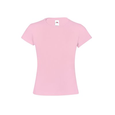 Camiseta Niña 100% Algodón Rosa 14-15