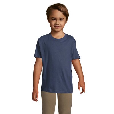 Camiseta Niño 150g Manga Corta Denim 12 Años