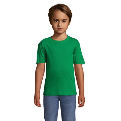 Camiseta Niño 150g Manga Corta Verde XXL
