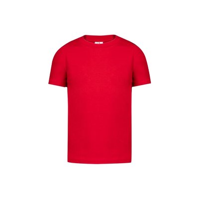Camiseta Niño Algodón 150g/m2 Rojo S