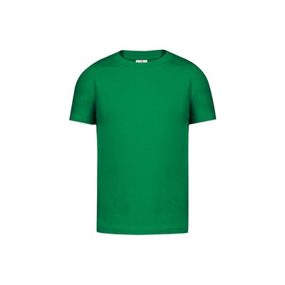 Camiseta Niño Algodón 150g/m2 Verde S