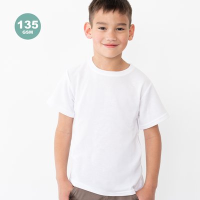 Camiseta Niño Algodón Blanco