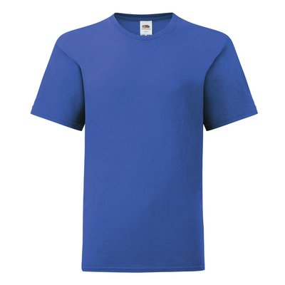 Camiseta Niño Algodón Tacto Suave Azul 9-11