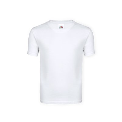 Camiseta Niño Blanca 100% Algodón Bla 3-4