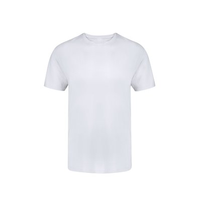 Camiseta Niño Blanca Algodón Sin Costuras Bla 4-5