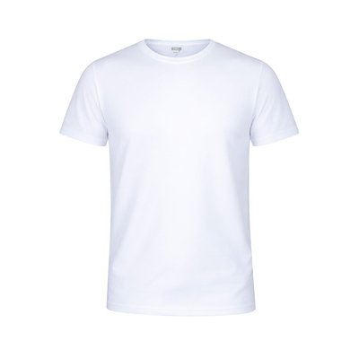 Camiseta niño/niña blanca transpirable textura algodón Bla 6-8