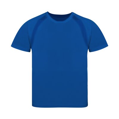 Camiseta Niño Poliéster Transpirable Azul 6-8