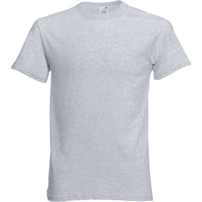 Camiseta niños algodón cuello redondo Heather Grey 3/4 ans