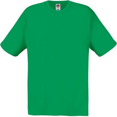 Camiseta niños algodón cuello redondo Kelly Green 9/11 ans