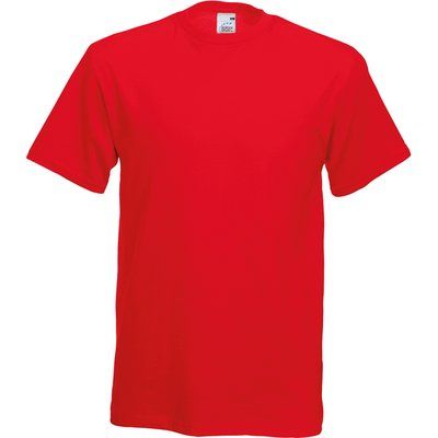 Camiseta niños algodón cuello redondo Red 12/13 ans
