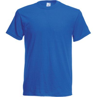 Camiseta niños algodón cuello redondo Royal Blue 14/15 ans