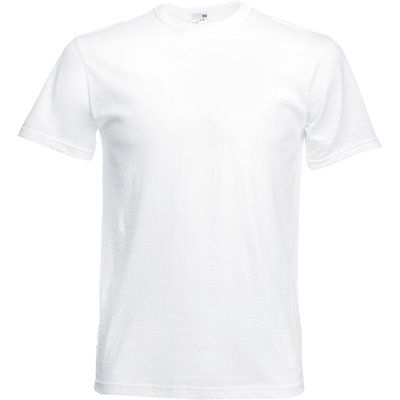 Camiseta niños algodón cuello redondo White 14/15 ans