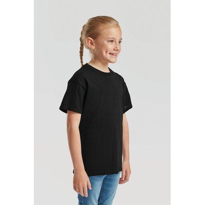 Camiseta niños algodón cuello redondo