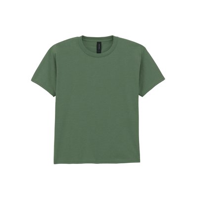 Camiseta niños algodón Military Green XL