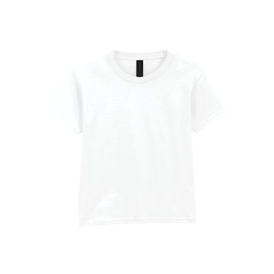 Camiseta niños algodón White L