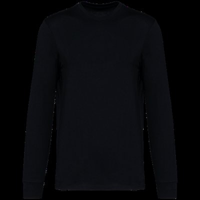 Camiseta orgánica manga larga unisex Black L