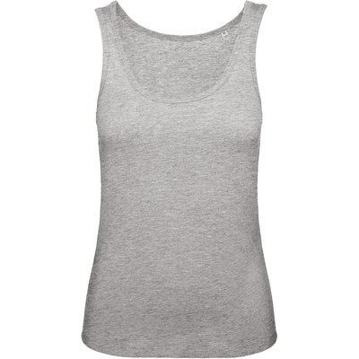 Camiseta orgánica sin mangas mujer Sport Grey L
