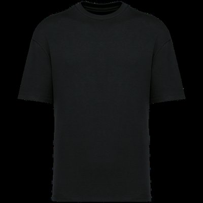 Camiseta oversize algodón orgánico Black XXL