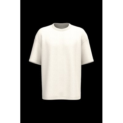 Camiseta oversize algodón orgánico Ivory Xl
