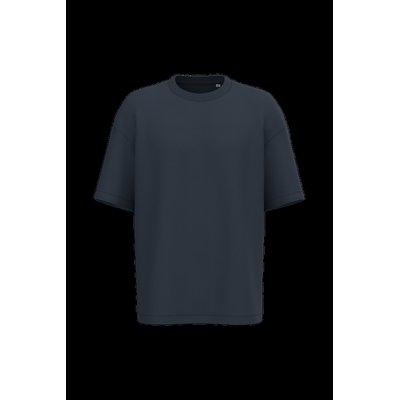 Camiseta oversize algodón orgánico Navy Blue L