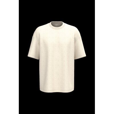 Camiseta oversize algodón orgánico Raw Natural M