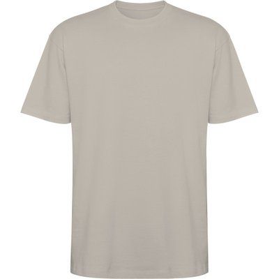 Camiseta oversize de manga corta Gris Piedra Xs