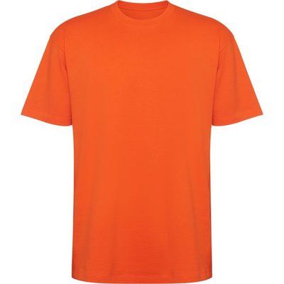 Camiseta oversize de manga corta Naranja Fuego S