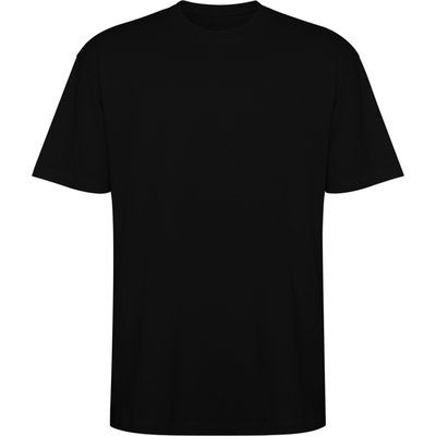Camiseta oversize de manga corta Negro L