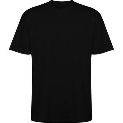 Camiseta oversize de manga corta Negro Xl