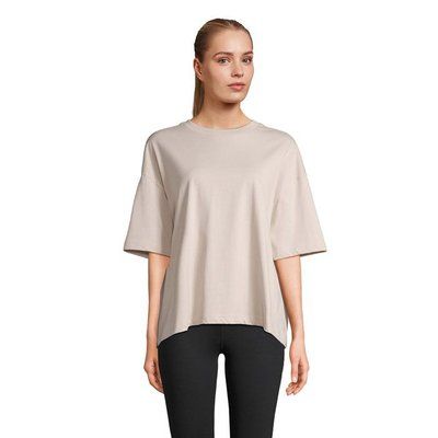 Camiseta oversize de mujer 100% algodón orgánico Linen Twin Xl