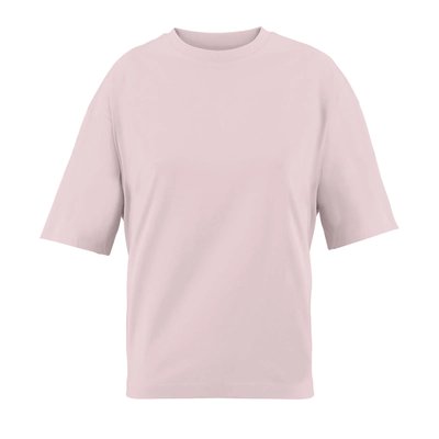 Camiseta oversize de mujer 100% algodón orgánico Medium Pink M