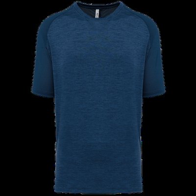 Camiseta pádel bicolor hombre Sporty Navy / Marl Sporty Navy M