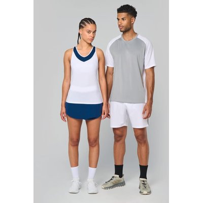 Camiseta pádel bicolor hombre