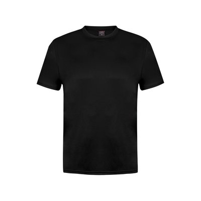 Camiseta Poliéster/Elastano Adulto Negro S