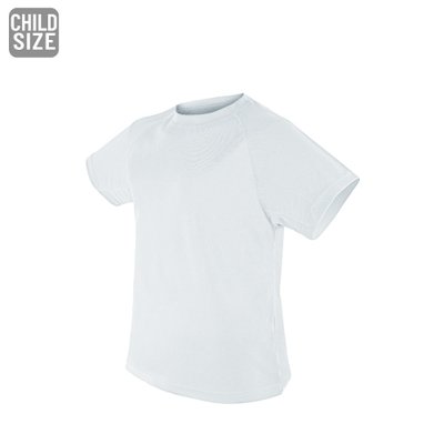 Camiseta Poliéster Técnico para Niños BL 8-10