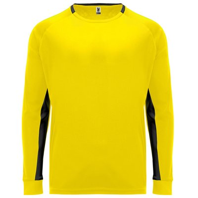 Camiseta de Portero Manga Larga Bicolor Amarillo/Negro 8